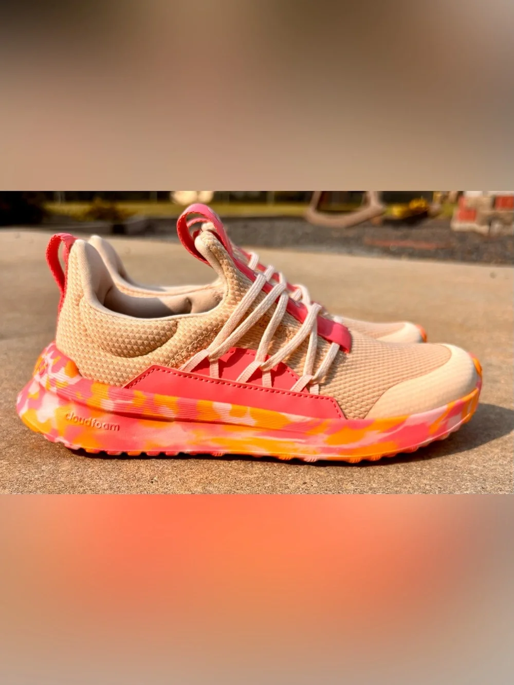 NEW, Never Worn, Adidas Lite Racer Adapt 5.0 Girls Sneakers | Youth Size 3